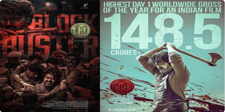  ഇന്ത്യയില്‍ ആദ്യ ദിനം 148.5 കൊടിയില്പരം വേള്‍ഡ് വൈഡ് കളക്ഷനുമായി ലിയോ : ഈ വര്‍ഷത്തെ ഇന്ത്യന്‍ സിനിമയിലെ പുതു ചരിത്രം 