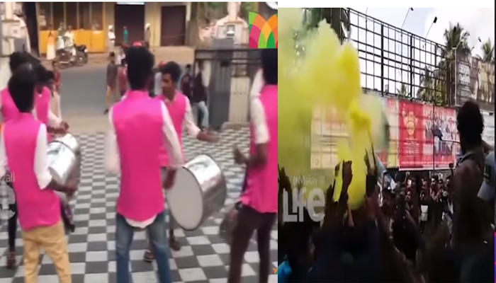 പൃഥിരാജിന്റെയും മോഹന്‍ലാലിന്റെയും  ജന്‍മനാട്..! വേറിട്ട ലൂസിഫര്‍  ആഘോഷവുമായി തലസ്ഥാനം..!!