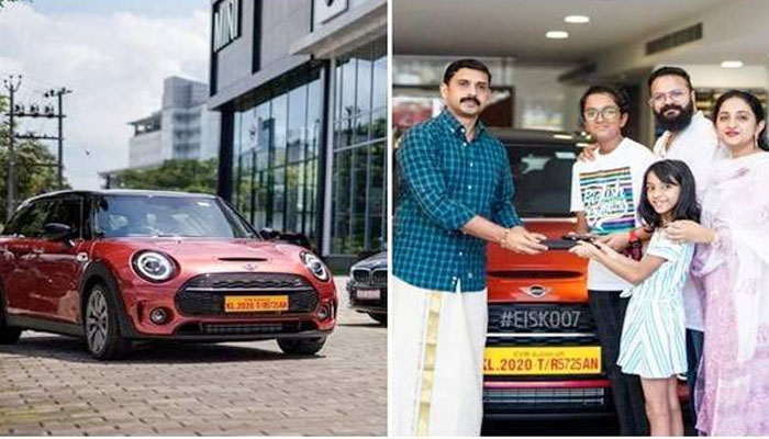 മിനികൂപ്പറിന്റെ ഈ മോഡല്‍ ഇന്ത്യയില്‍ ജയസൂര്യയ്ക്ക് മാത്രം;  ചിത്രങ്ങൾ വൈറൽ 