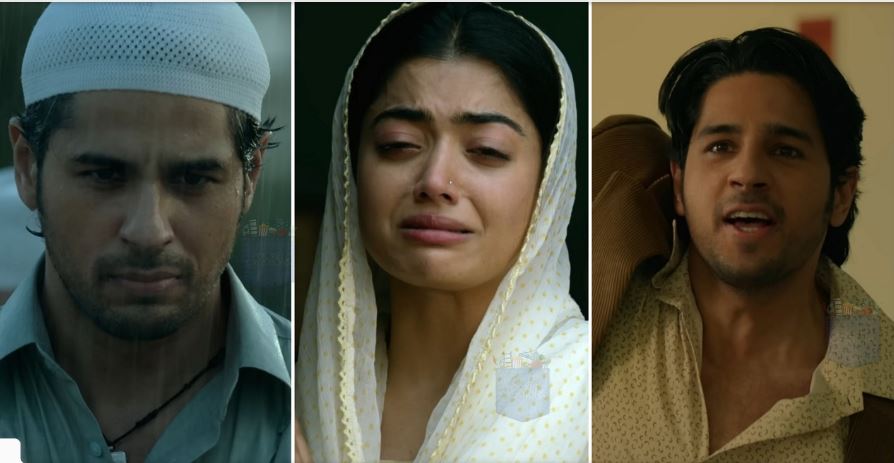  സിദ്ധാര്‍ത്ഥ് മല്‍ഹോത്ര, രഷ്മിക മന്ദാന സ്പൈ ത്രില്ലര്‍ 'മിഷന്‍ മജ്‌നു; ട്രെയിലര്‍ കാണാം