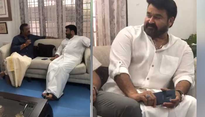  വേനലവധി ആഘോഷിച്ച് തിരിച്ചെത്തിയ ലാലേട്ടനെ കാണാന്‍ സുരേഷ് ഗോപി നേരിട്ടെത്തി; ആക്ഷന്‍ കിങ്ങിന് ലൂസിഫര്‍ വേഷത്തില്‍ ഷെയ്ഖ് ഹാന്റ് കൊടുത്ത് സൂപ്പര്‍സ്റ്റാറിന്റെ യാത്ര ഇനി അനന്തപുരിയിലേക്ക്; പതിവുകള്‍ തെറ്റിച്ച് ഇത്തവണ വോട്ട് ചെയ്യാന്‍ മോഹന്‍ലാല്‍ മുടവന്മുകളിലെത്തും