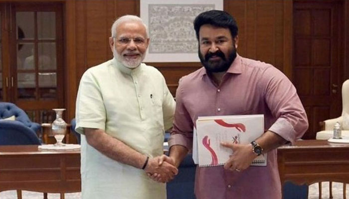  ഹൃദയം നിറഞ്ഞ അഭിനന്ദനങ്ങള്‍ മോഡിജീ എന്ന് മോഹന്‍ലാല്‍; താങ്ക് യു  മോഹന്‍ലാല്‍ ജീ എന്ന് തിരിച്ച് ട്വിറ്റ് ചെയ്ത് പ്രധാനമന്ത്രിയും; മോഹന്‍ലാലിന്റെ ട്വിറ്റ് ഏറ്റെടുത്ത് ആരാധകരും