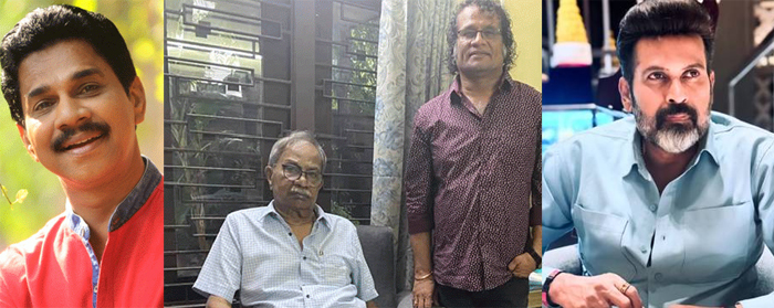  സര്‍ഗാത്മകതയുടെ ആ പെരുന്തച്ചില്‍ രൂപപ്പെടുത്തിയ നാലു കഥാപാത്രങ്ങളെ അവതരിപ്പിക്കാനുള്ള മഹാഭാഗ്യം എനിക്കുണ്ടായെന്ന് മനോജ് കെ. ജയന്‍; എം ടിയുടെ ഭാവനയില്‍ രൂപം കൊണ്ട കഥാപാത്രങ്ങള്‍ ഈ ഭൂമിയുള്ള കാലം വരെ ഇവിടെ ഉണ്ടാകുമെന്ന് വിനോദ് കോവൂര്‍; തൊണ്ണുറാം പിറന്നാളിന് ഒന്നിച്ചിരുന്ന് ഊണു കഴിച്ച സന്തോഷം പങ്ക് വച്ച് ഹരീഷ് പേരടി; താരങ്ങള്‍ എംടി വാസുദേവന്‍ നായരെ ഓര്‍ക്കുമ്പോള്‍