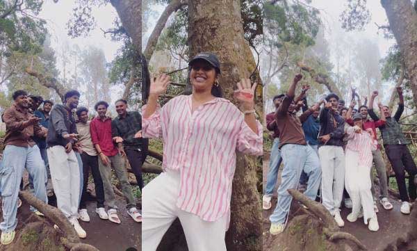  ഞാനേ കണ്ടുള്ളൂ, ഞാന്‍ മാത്രേ കണ്ടുള്ളൂ എന്ന ഹി്റ്റ് ഡയലോഗ് ഏറ്റുപറഞ്ഞ് ആരാധകര്‍; ഗുണ കേവില്‍ എത്തിയ പവര്‍പാക്ട് ബോയ്‌സിനൊപ്പം കിടിലിന്‍ വൈബുമായി നവ്യ നായര്‍ 