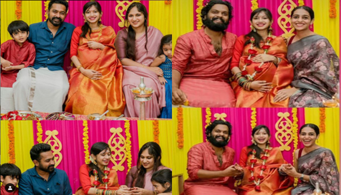 അര്‍ജ്ജുന്‍ അശോകന്റെ ഭാര്യയെ വളയണിയിച്ച് സമ ആസിഫലി; നിഖിതയുടെ വളക്കാപ്പിന് കുടുംബത്തോടെ ആഘോഷമാക്കി ബാലുവും ആസിഫലിയും