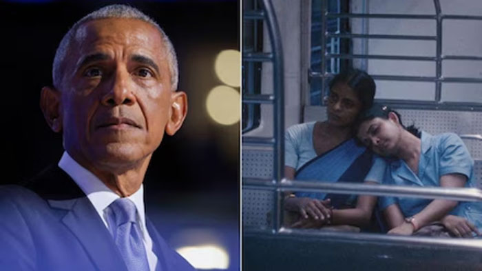 ബറാക് ഒബാമയുടെ ഈ വര്‍ഷത്തെ ഇഷ്ടപ്പെട്ട സിനിമകളില്‍ ഒന്നാം സ്ഥാനത്ത്'ഓള്‍ വി ഇമാജിന്‍ ആസ് ലൈറ്റ്'; നന്ദി പറഞ്ഞ് കനിയും ദിവ്യപ്രഭയും 