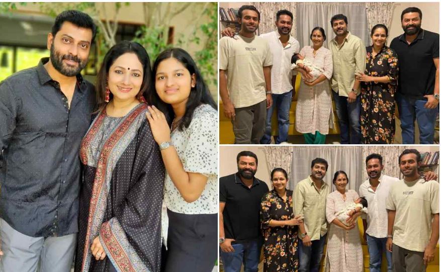 നരേന്റെ ഇളയമകന്‍ ഓംകാറിനെ കാണാനെത്തി ഇന്ദ്രജിത്തും ആസിഫും അര്‍ജ്ജുനും; ചിത്രങ്ങള്‍ സോഷ്യല്‍മീഡിയയില്‍