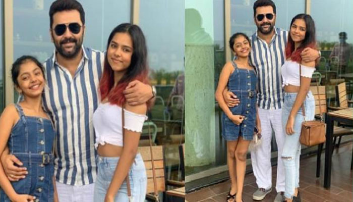 നല്ല ഭക്ഷണത്തിന് ശേഷം ഒത്തൊരുമിച്ച്  അച്ഛനും മക്കളും; ചിത്രങ്ങൾ വൈറൽ 