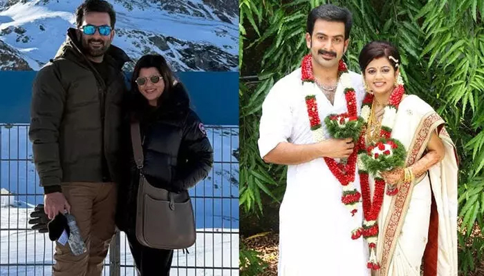  14 വര്‍ഷങ്ങള്‍! വിവാഹവാര്‍ഷികാശംസകള്‍, പങ്കാളീ!''; സുപ്രിയ്ക്ക് വിവാഹ വാര്‍ഷിക ആശംസ നേര്‍ന്ന് പൃഥ്വിരാജ് 