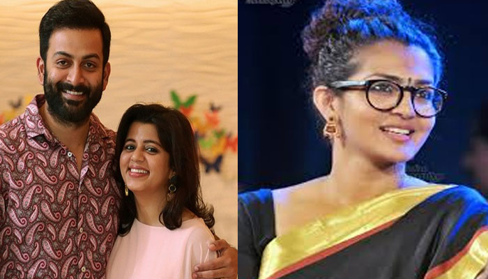 ട്രെയിലര്‍ അത്യൂജ്ജലമാണെന്നതില്‍ അത്ഭുതപ്പെടുന്നില്ല; സുപ്രിയ്ക്ക് മലയാള സിനിമയിലേക്ക് സ്വാഗതം; പൃഥ്വിയുടെ നയന്‍ സിനിമയെ പ്രശംസിച്ച് പാര്‍വതി തിരുവോത്ത്   