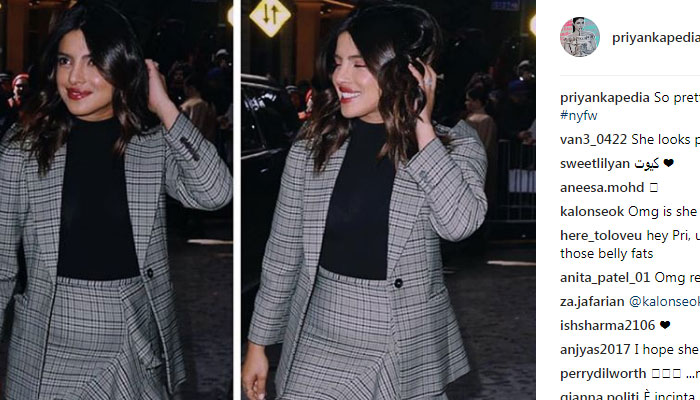 വിവാഹം കഴിഞ്ഞ് രണ്ടുമാസം പിന്നിടുമ്പോള്‍ പ്രിയങ്ക ചോപ്ര നാലുമാസം ഗര്‍ഭിണിയോ?  പ്രിയ നിക്ക് വിവാഹത്തിന് പിന്നാലെ താരസുന്ദരി ഗര്‍ഭിണിയാണെന്ന വാര്‍ത്തകള്‍; ഗര്‍ഭം സ്ഥിരീകരിക്കുന്ന പ്രിയങ്കയുടെ ചിത്രം ഏറ്റെടുത്ത് സോഷ്യല്‍ മീഡിയയും