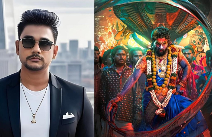  പുഷ്പ2 എന്നെ സംബന്ധിച്ചിടത്തോളം ഒരു വലിയ യാത്രയാണ്; തീയാണ്  പുഷ്പ 2': മ്യൂസിക് ഡയറക്ടര്‍ സാം സി എസ് 
