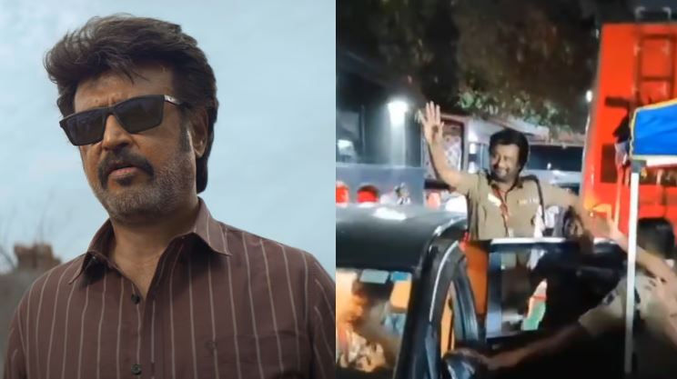  പോലീസ് വേഷത്തില്‍ ആരാധകര്‍ക്ക് നേരെ കൈവീശീ കാറില്‍ കയറി രജനികാന്ത്; വേട്ടയന്റെ ഹൈദരാബാദ് ലൊക്കേഷനില്‍ നിന്നുള്ള വിഡിയോ വൈറല്‍