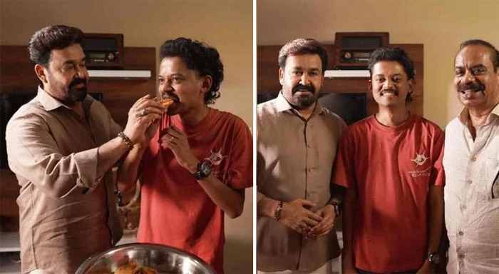 ഹൃദയപൂര്‍വ്വം ലൊക്കേഷനില്‍ മോഹന്‍ലാലിനൊപ്പം പഴംപൊരി മുറിച്ച് സംഗീത്  പ്രതാപിന്റെ ജന്മദിനാഘോഷം; സത്യന്‍ അന്തിക്കാടിന്റെ ലൊക്കേഷനില്‍ നടന്ന പിറന്നാളാഘോഷ വീഡീയോ സോഷ്യല്‍മീഡിയയില്‍