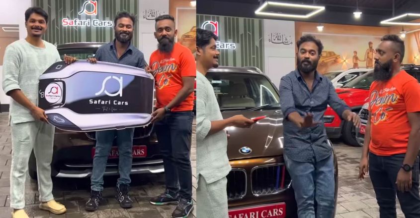 ആഡംബര കാറായ ബിഎംഡബ്ലു സ്വന്തമാക്കി അപ്പാനി ശരത്ത്; ഹോണ്ട ബിആര്‍വിയില്‍ നിന്നും യാത്രക്ക് കൂട്ടായ് നടന്‍ സ്വന്തമാക്കിയത് സെക്കന്റ് ഹാന്റ് ബിഎം.ഡബ്ല്യു എക്സ്1 എന്ന എസ്.യു.വി