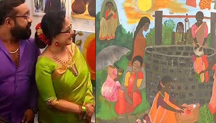 വരയിലൂടെ തിളങ്ങി മലയാളത്തിന്റെ നിത്യസുന്ദരി ഷീലാമ്മ; നടി ഷീല വരച്ച ചിത്രങ്ങളുടെ പ്രദര്‍ശനം തിരുവനന്തപുരത്ത്; ഇന്ന് ജെ.സി ഡാനിയേല്‍    പുരസ്‌കാരം  ഏറ്റുവാങ്ങുന്ന നടിയുടെ ഛായക്കൂട്ടില്‍ കയ്യടിച്ച് ആരാധകരും 