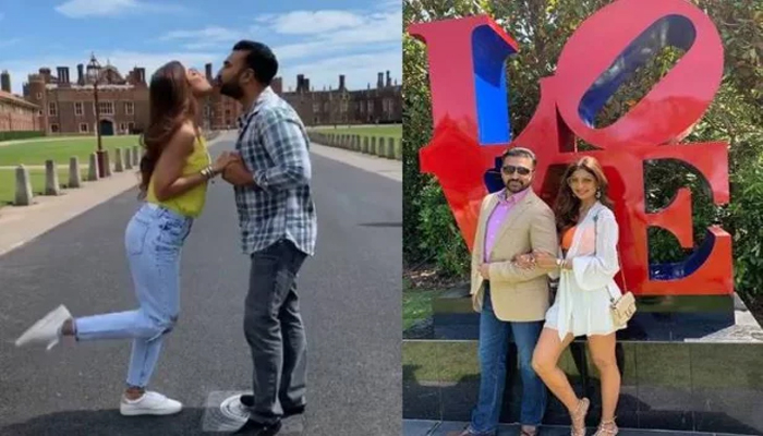 ലണ്ടനിലെ തിരക്കേറിയ തെരുവിലെ നടുറോഡിൽ നിന്നുകൊണ്ട് ഭർത്താവിന് ചുംബനം നല്കി ശില്പ ഷെട്ടി; അവധിയാഘോഷിക്കാനായി രാജ് കുന്ദ്രയ്ക്കും മകനുമൊപ്പം യൂറോപ്പിലെത്തിയ നടിയുടെ വീഡിയോയും ചിത്രങ്ങളും വൈറൽ