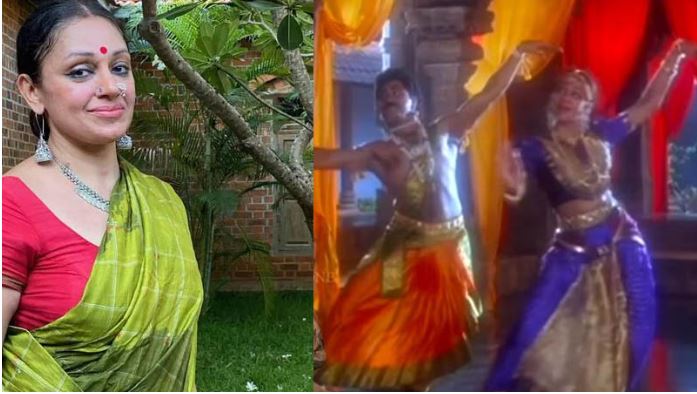  നാഗവല്ലിയും രാമനാഥനും അന്ന് നൃത്തം ചെയ്തത് എണ്ണ പുരട്ടിയ തറയില്‍;   തറ തിളങ്ങുന്നതിനായി എണ്ണ പുരട്ടിയത് മൂലം താനും ശ്രീധറും ഏറെ ബുദ്ധിമുട്ടിയെന്ന് ശോഭന; തന്റെ ഡാന്‍സ് സകൂളിലെ വിദ്യാര്‍ത്ഥികള്‍ക്കായി 'ഒരു മുറൈ വന്തു പാര്‍ത്തായ' എന്ന ഹിറ്റ് ഗാനത്തിന്റെ ചുവടുകള്‍ പഠിപ്പിച്ച് നടി