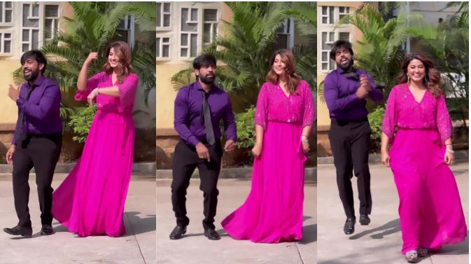 ഡാന്‍സ് കോറിയോഗ്രാഫറും നടനുമായ സന്ദീപിനൊപ്പം അടിപൊളി നൃത്തച്ചുവടുകളുമായി സ്‌നേഹ;  ബൊംബെ ബൊംബെ എന്ന ഗാനത്തിന് ചുവടുവക്കുന്ന വീഡിയോ സോഷ്യല്‍മീഡിയയില്‍ ശ്രദ്ധ നേടുമ്പോള്‍