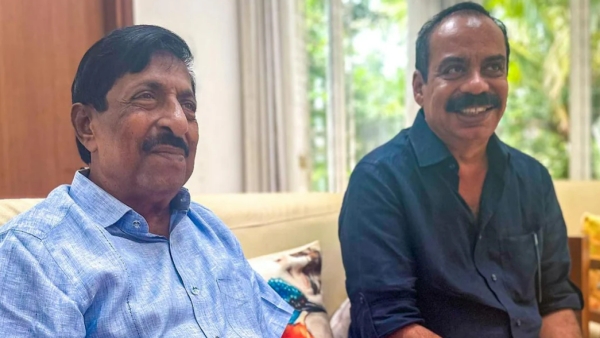  ശ്രീനി അങ്കിള്‍ ഇപ്പോള്‍ ടാഗോറിന്റെ ചെറുകഥകള്‍ വായിക്കുകയാണ്; അവശതകള്‍ മാഞ്ഞ് ആരോഗ്യം വീണ്ടെടുത്ത് ശ്രീനിവാസന്‍; അവര്‍ ഇപ്പോഴും ഹോംവര്‍ക്ക് ചെയ്യുകയാണ് എന്ന ക്യാംപ്ഷനോടെ ശ്രീനിവാസനെ വീട്ടിലെത്തി കണ്ട സത്യന്‍ അന്തിക്കാടിന്റെ ചിത്രവും കുറിപ്പുമായി അനൂപ് സത്യന്‍