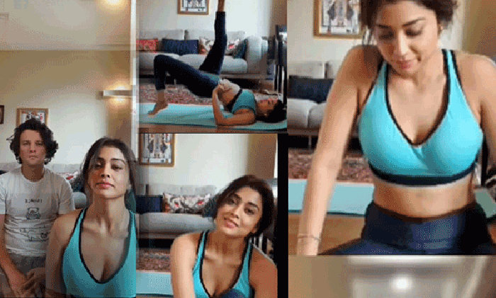  കോവിഡ് ഭീതിയില്‍ വീടുകളില്‍ കഴിയുന്നവര്‍ക്ക് ലൈവ് യോഗാ ക്ലാസുമായി ശ്രിയ ശരണും ഭര്‍ത്താവും; ബാര്‍സലോണയില്‍ കഴിയുന്ന നടിയും ഭര്‍ത്താവും പന്ത്രണ്ട് ദിവസമായി ഹോം ക്വാറന്റീനില്‍; വൈറലാകുന്ന വീഡിയോ കാണാം
