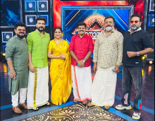  മഞ്ഞ സാരിയില്‍ സുന്ദരിയായി ഖുശ്ബു, സോള്‍ട്ട് ആന്റ് പെപ്പര്‍ ലുക്കില്‍ സ്‌റ്റൈലിഷായി സുരേഷ് ഗോപി; ജനനായകനും ഖുഷ്ബുജിക്കും ഒപ്പം എന്ന കുറിപ്പോടെ സന്ദീപ് വാര്യര്‍ പങ്ക് വച്ച ചിത്രം വൈറലാകുമ്പോള്‍