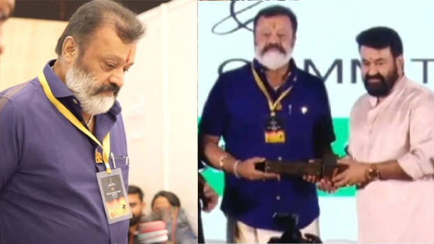  27 വര്‍ഷത്തിനു ശേഷം അമ്മ ജനറല്‍ ബോഡി മീറ്റിംഗിലെത്തി സുരേഷ് ഗോപി; ഉപഹാരം നല്‍കി വരവേറ്റ് മോഹന്‍ലാല്‍; അനുഗ്രഹങ്ങള്‍ക്ക് നന്ദിയെന്ന് വികാരാധിനനായി നടന്‍