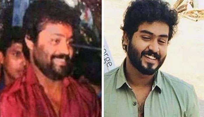 അച്ഛന്‍ മാസ് ആണേല്‍ മോന്‍ കൊലമാസ്! സുരേഷ് ഗോപിയുടെ ചെറുപ്പകാല ചിത്രത്തിനൊപ്പം തന്റെ മുഖവും ചേര്‍ത്തുവച്ച് ഗോകുല്‍ സുരേഷ്; കളര്‍പ്രിന്റ് പോലെ സാമ്യയമെന്ന് സോഷ്യല്‍ മീഡിയ; വെള്ളിത്തിരയിലേക്ക് രണ്ടാംവരവിന് ഒരുങ്ങുന്ന ആക്ഷന്‍കിങിന് ജയ് വിളിച്ച് ആരാധകര്‍