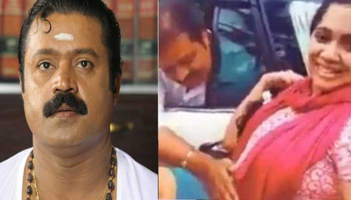 ഗര്‍ഭിണിയുടെ വയറ്റില്‍ തലോടി സുരേഷ് ഗോപി; നന്മമരമെന്ന് ആരാധകര്‍; എതിര്‍ത്ത് വിമര്‍ശകരും; സോഷ്യല്‍ മീഡിയയില്‍ തരംഗമായി വീഡിയോ