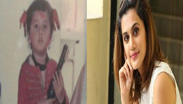  'ഈ ചിത്രത്തിന് പിന്നിലെ കഥയൊന്നും തനിക്ക് ഓര്‍മ്മയില്ല; പഴയകാല ചിത്രം പങ്കുവച്ച് തപ്‌സി പന്നു