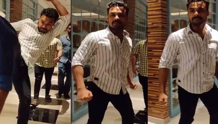 യുവസംവിധായകനെ സിനിമാ സ്റ്റൈലില്‍ തൊഴിച്ച് ടൊവിനോ തോമസ്; വീഡിയോ വൈറല്‍