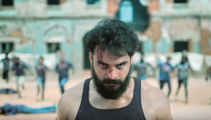 തീവണ്ടിക്ക് ശേഷം ടൊവിനോയും സംയുക്തയും വീണ്ടും  ഫ്രെയിമില്‍; അഡാര്‍ ഫൈറ്റുമായി കല്‍ക്കി ടീസര്‍ എത്തി