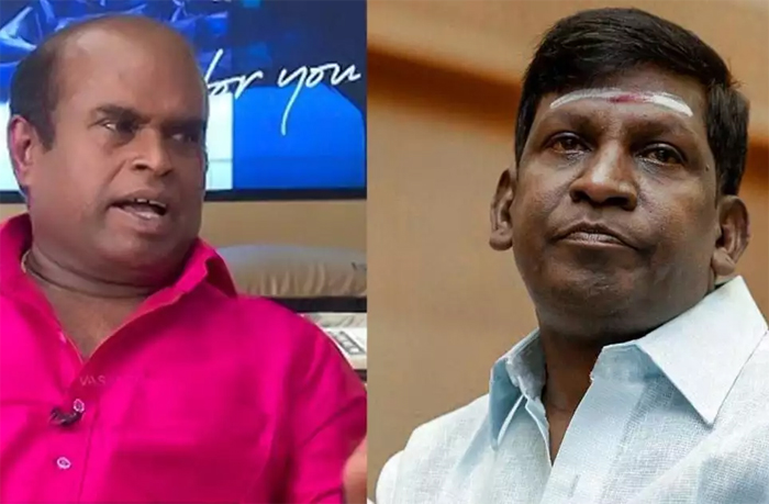  അയാള്‍ ഒരു അഹങ്കാരി; ഷൂട്ടിങ് സ്ഥലത്ത് അദ്ദേഹം കസേരയില്‍ ഇരുന്നാല്‍ ബാക്കിയുള്ളവര്‍ നിലത്ത് ഇരിക്കണം': വടിവേലുവിനെതിരെ ആരോപണവുമായി ജയമണി 