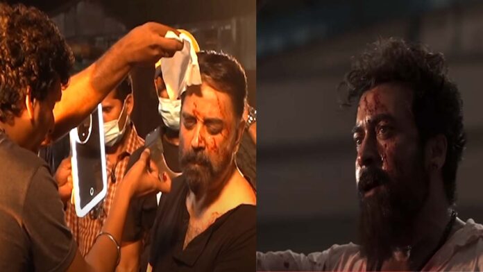 മേക്കിങ് വീഡിയോയ്ക്ക് പിന്നാലെ ആക്ഷന്‍ രംഗങ്ങള്‍ പിറന്നതെങ്ങനെയെന്ന് കാണിച്ച് ബിഹൈന്‍ഡ് ദ സീന്‍ വീഡിയോയുമായി വിക്രം അണിയറ പ്രവര്‍ത്തകര്‍;  സൂപ്പര്‍ഹിറ്റ് ചിത്രങ്ങളുടെ പിന്നാമ്പുറ ചിത്രീകരണം ഇങ്ങനെ