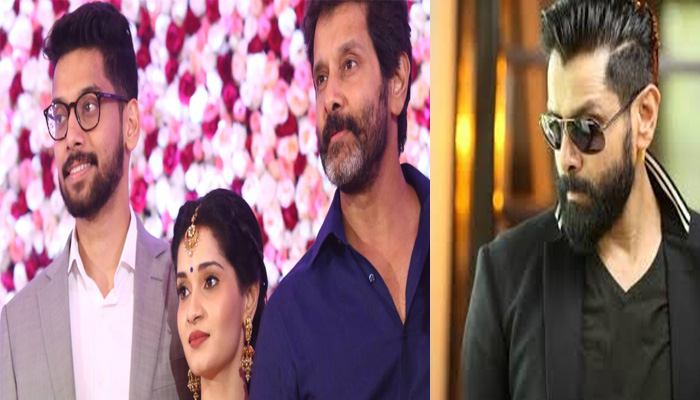 നടന്‍ ചിയാന്‍ വിക്രം മുത്തച്ഛനായി 