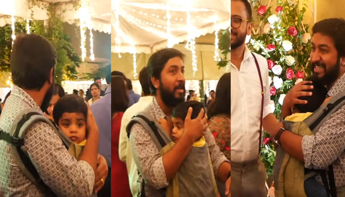 ഭാര്യക്ക് പോലും മകനെ  കൊടുക്കാത്ത വിനീത്..! വിഹാനെ നെഞ്ചൊടടുക്കി കല്യാണത്തിനെത്തിയ താരത്തിന്റെ കുടുംബചിത്രങ്ങള്‍