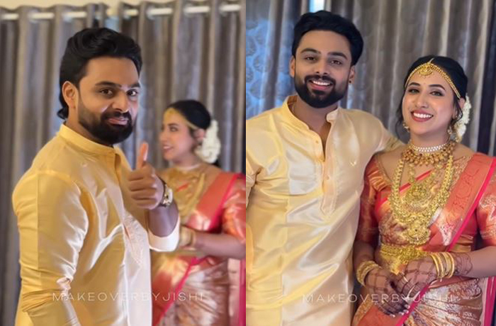  സീരിയല്‍ നടന്‍ വിശാല്‍ രാമചന്ദ്രന്‍ വിവാഹിതനായി; ഏതോ ജന്മ കല്‍പ്പനയില്‍ എന്ന പരമ്പരയിലെ നായകന്‍ പ്രണയ വിവാഹത്തിലൂടെ സ്വന്തമാക്കിയത് ആലപ്പുഴ സ്വദേശിയായ ആന്‍സിയെ