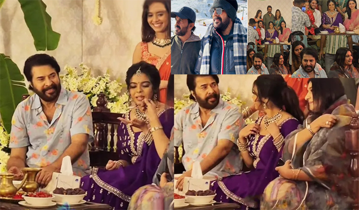 നിഴലായി കുടെ നടക്കുന്ന ജോര്‍ജ്ജിന്റെ കുടുംബത്തിന്റെ ആഘോഷത്തില്‍ നിറഞ്ഞ് മമ്മൂട്ടി കുടുംബം; പ്രിയ ചങ്ങാതിയും മാനേജരുമായ ജോര്‍ജ്ജിന്റെ മകളുടെ വിവാഹ ആഘോഷത്തില്‍ നിറഞ്ഞ് നിന്ന് ദുല്‍ഖറും അമാലുമടക്കം മമ്മൂട്ടി കുടുംബം